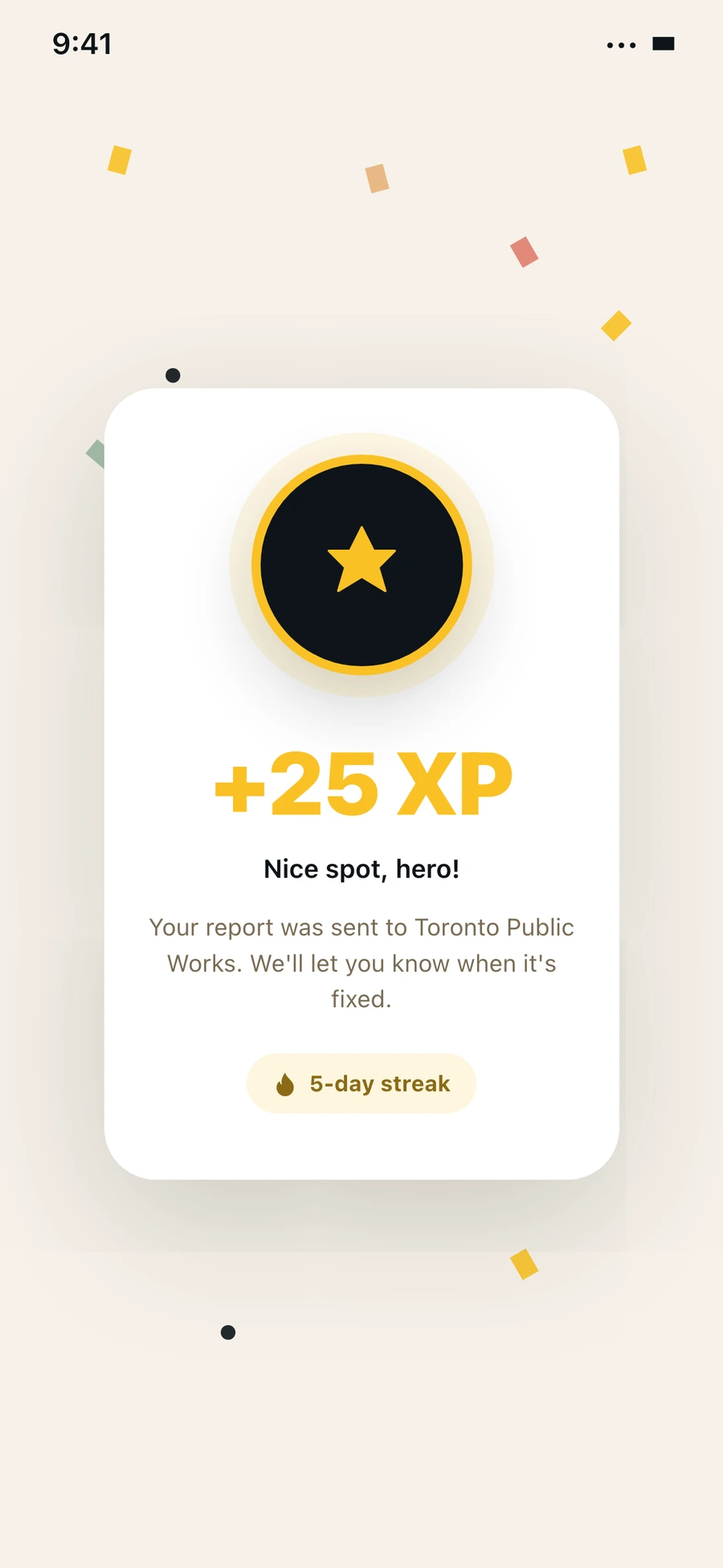 Reward moment
